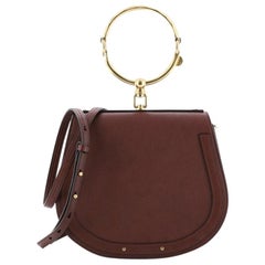Chloe Nile Crossbody Bag Leather Medium 