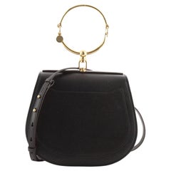 Chloe Nile Umhängetasche aus Leder Medium