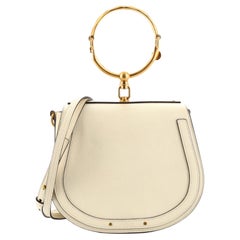 Chloe Nile Umhängetasche aus Leder Medium