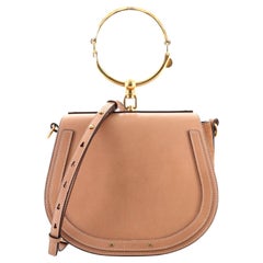 Chloe Nile Umhängetasche aus Leder Medium