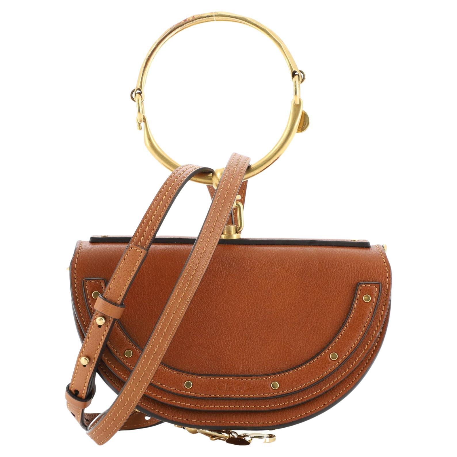 Mini-Umhängetasche aus Leder von Nile