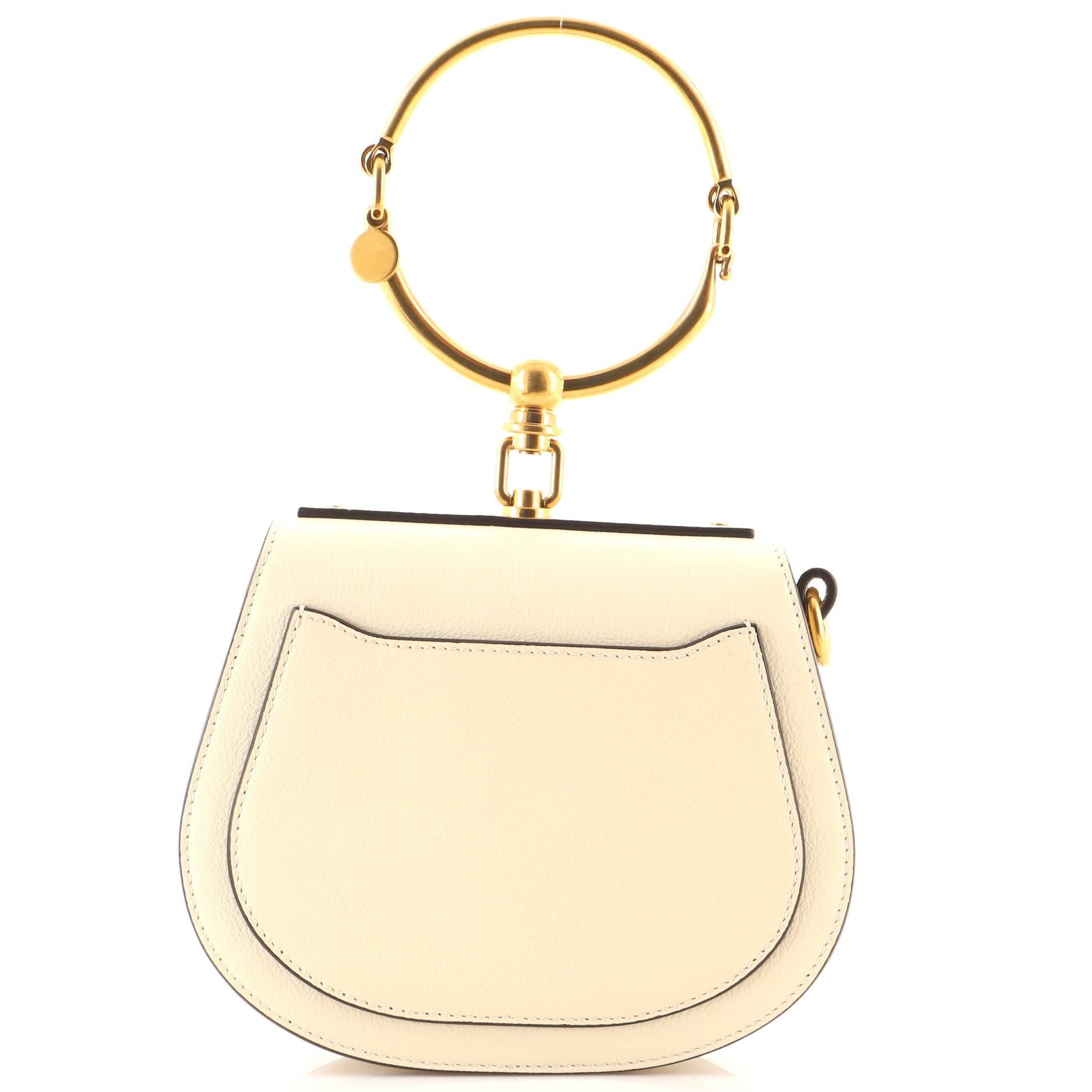 White Chloe Nile Crossbody Bag Leather Small
