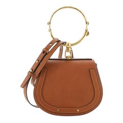 Chloe Nile Crossbody Bag Leather Small