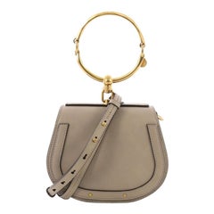 Chloe Nile Crossbody Bag Leather Small