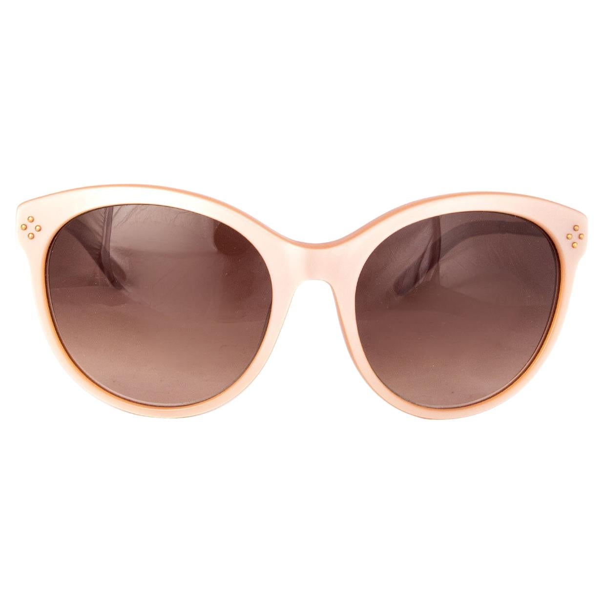 CHLOE nude pink CE641S Cat-Eye Sunglasses gradient brown Lens