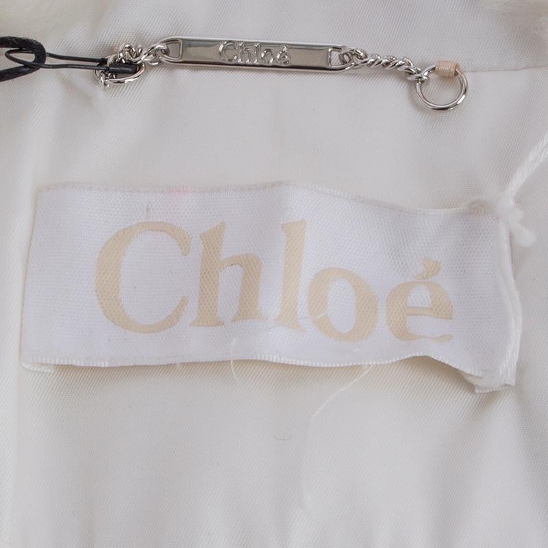 chloe white coat