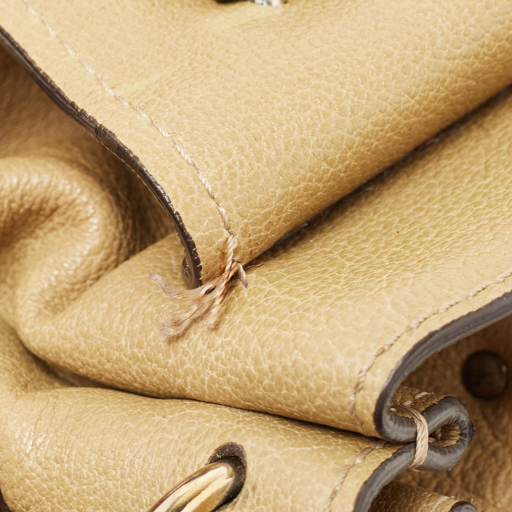 Chloe Olive Green Leather Elsie Top Handle Bag 8