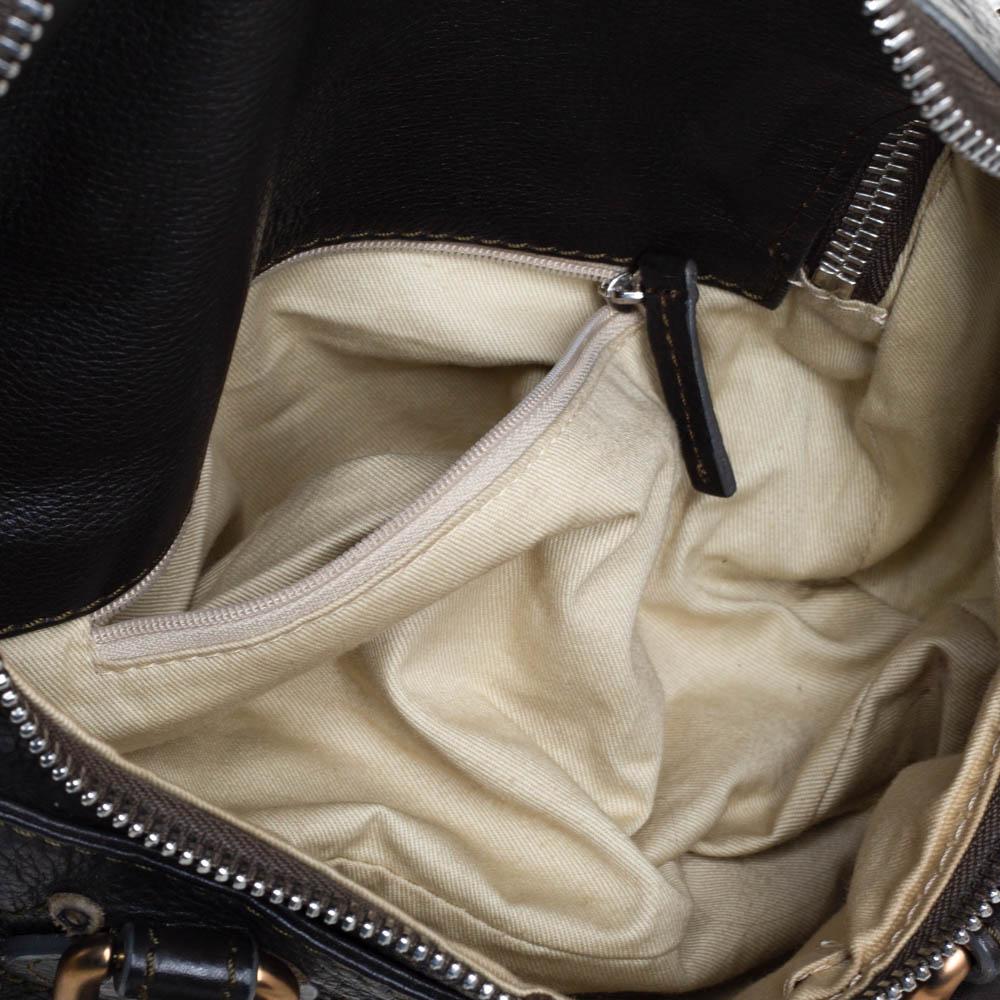 Chloé Paddington Satchel in pelle verde oliva 5