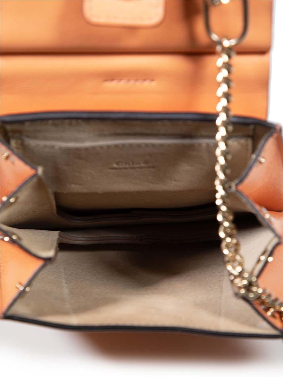 Chloé Orange Small Faye Bracelet Crossbody 1