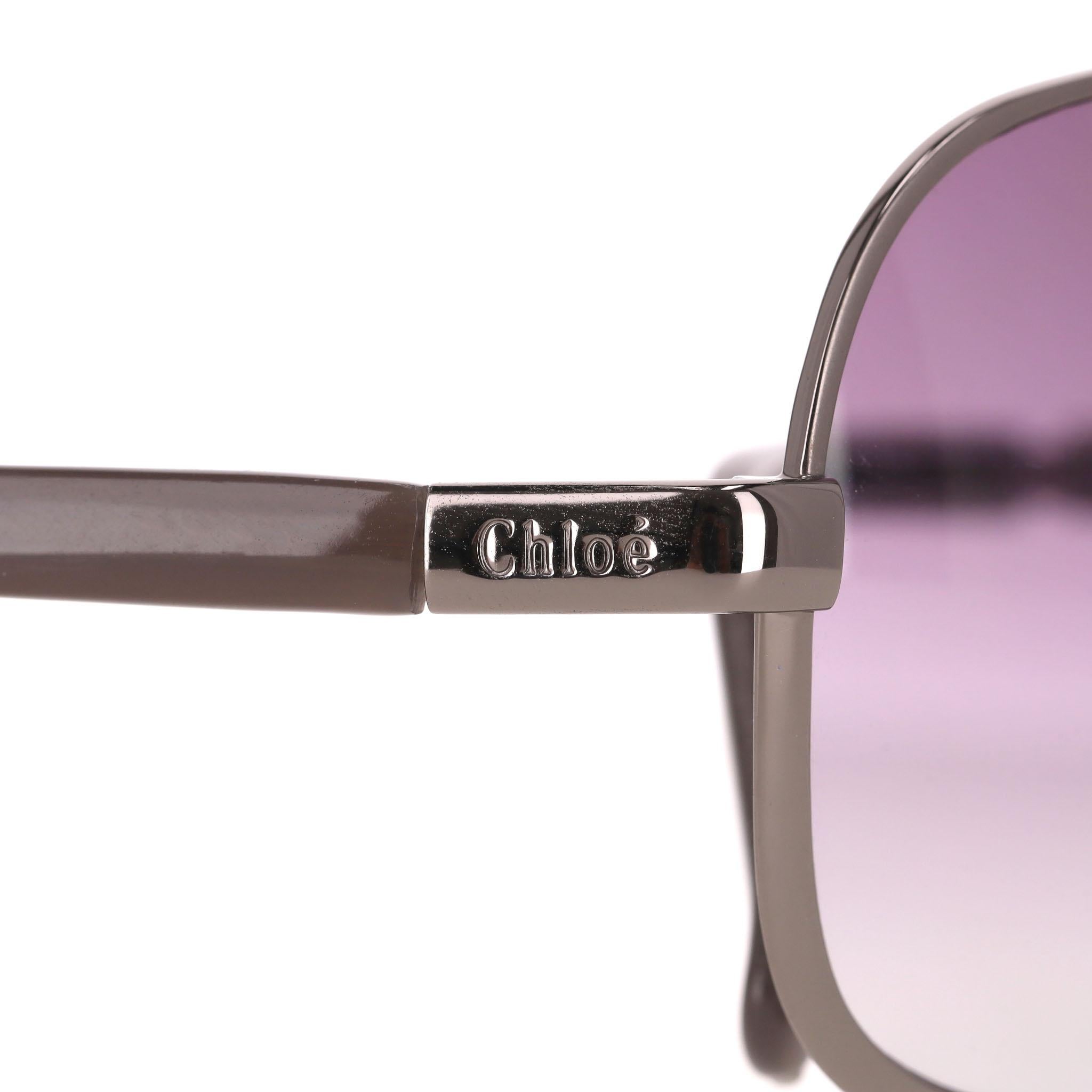 Lunettes de soleil surdimensionnées Chloe Excellent état - En vente à London, GB