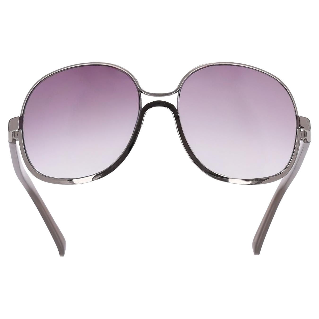Lunettes de soleil surdimensionnées Chloe en vente