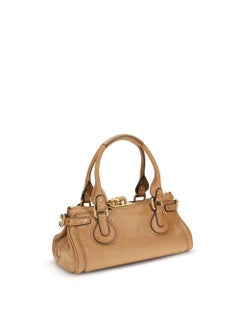 Sac à bandoulière Chloé Paddington — Marron