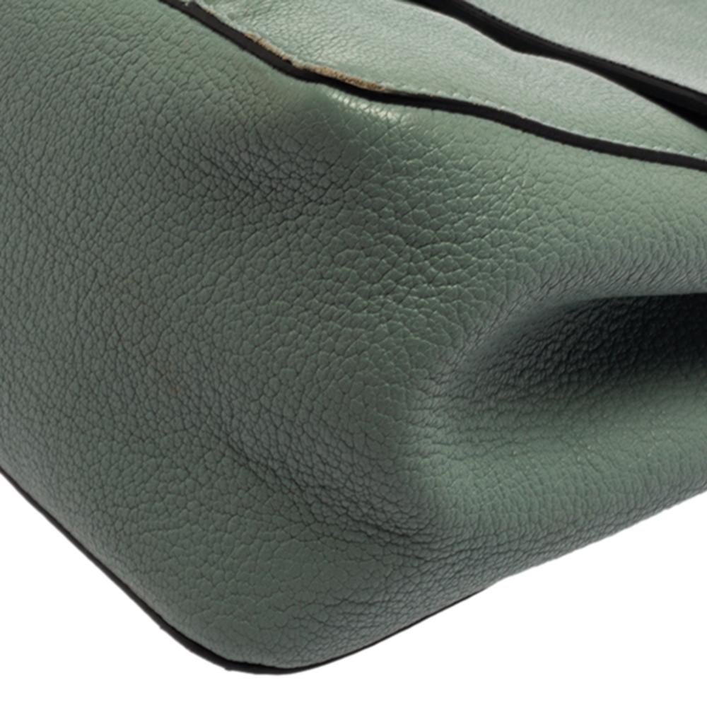 Chloe Pale Green Leather Medium Elsie Shoulder Bag 1