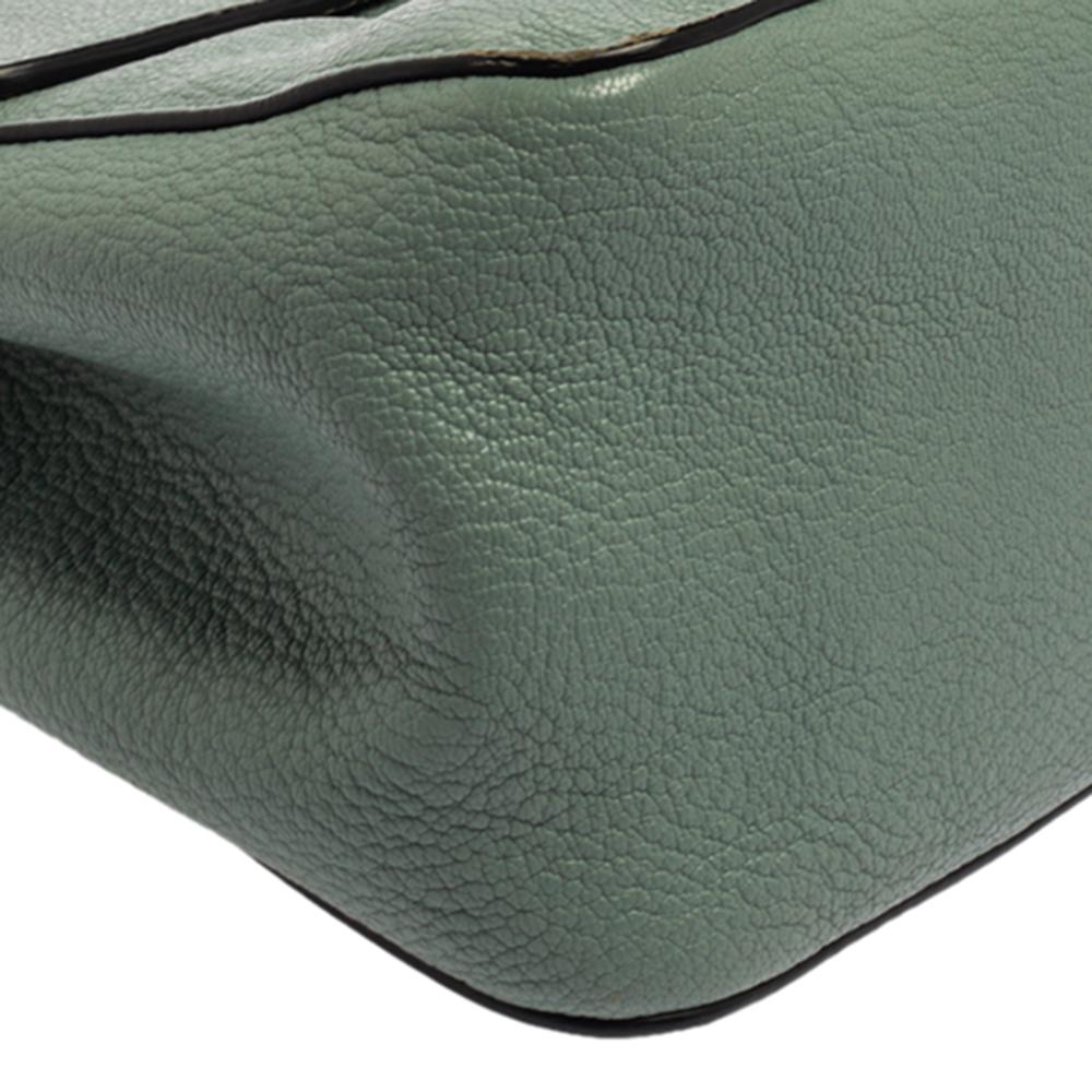 Chloe Pale Green Leather Medium Elsie Shoulder Bag 2