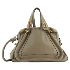 Chloe Paraty Handbag Quilted Leather Medium
