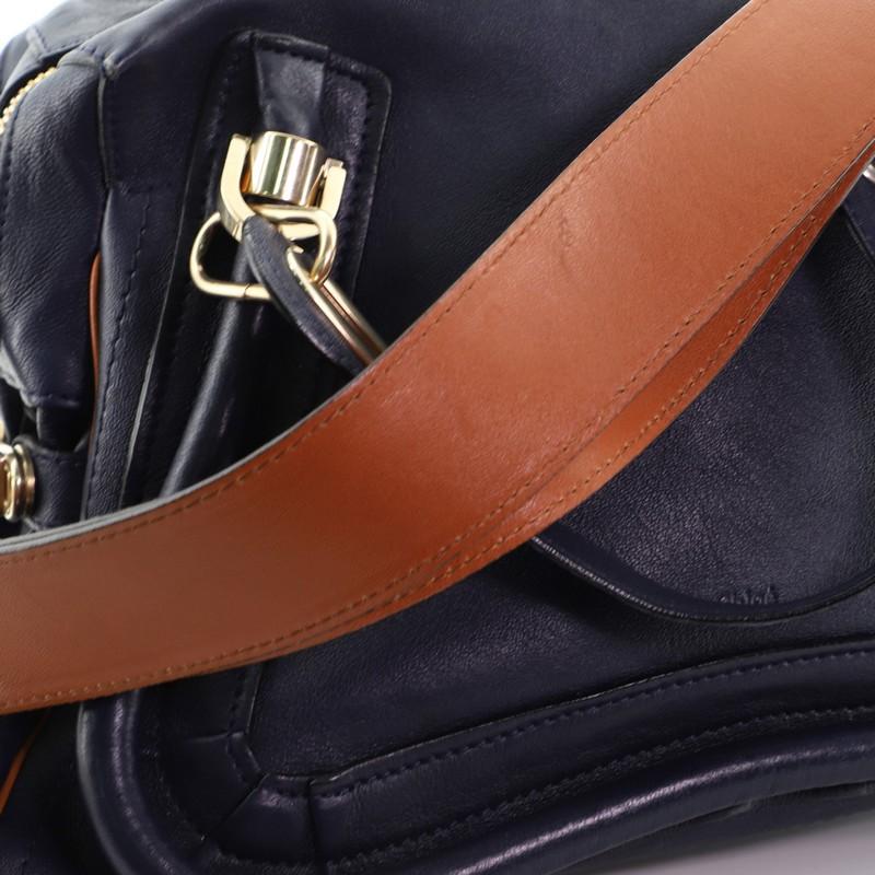 Chloe Paraty Military Top Handle Bag Leather Medium 3