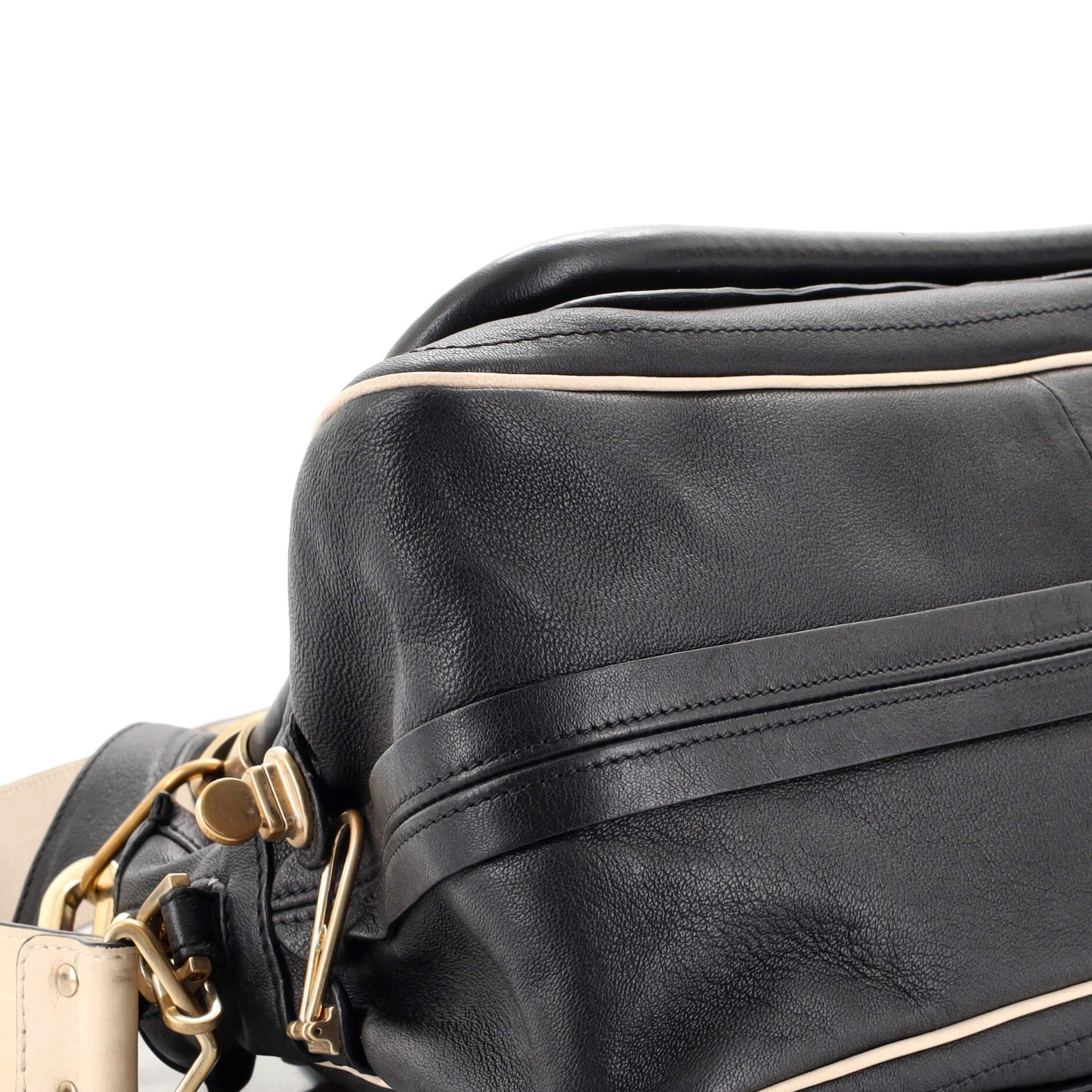 Chloe Paraty Military Top Handle Bag Leather Medium 1