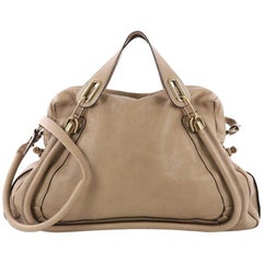 Chloe Paraty Top Handle Bag Leather Large Chloe Paraty Top Handle Bag Leather Large