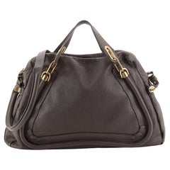 Chloe Paraty Top Handle Tasche Leder Groß