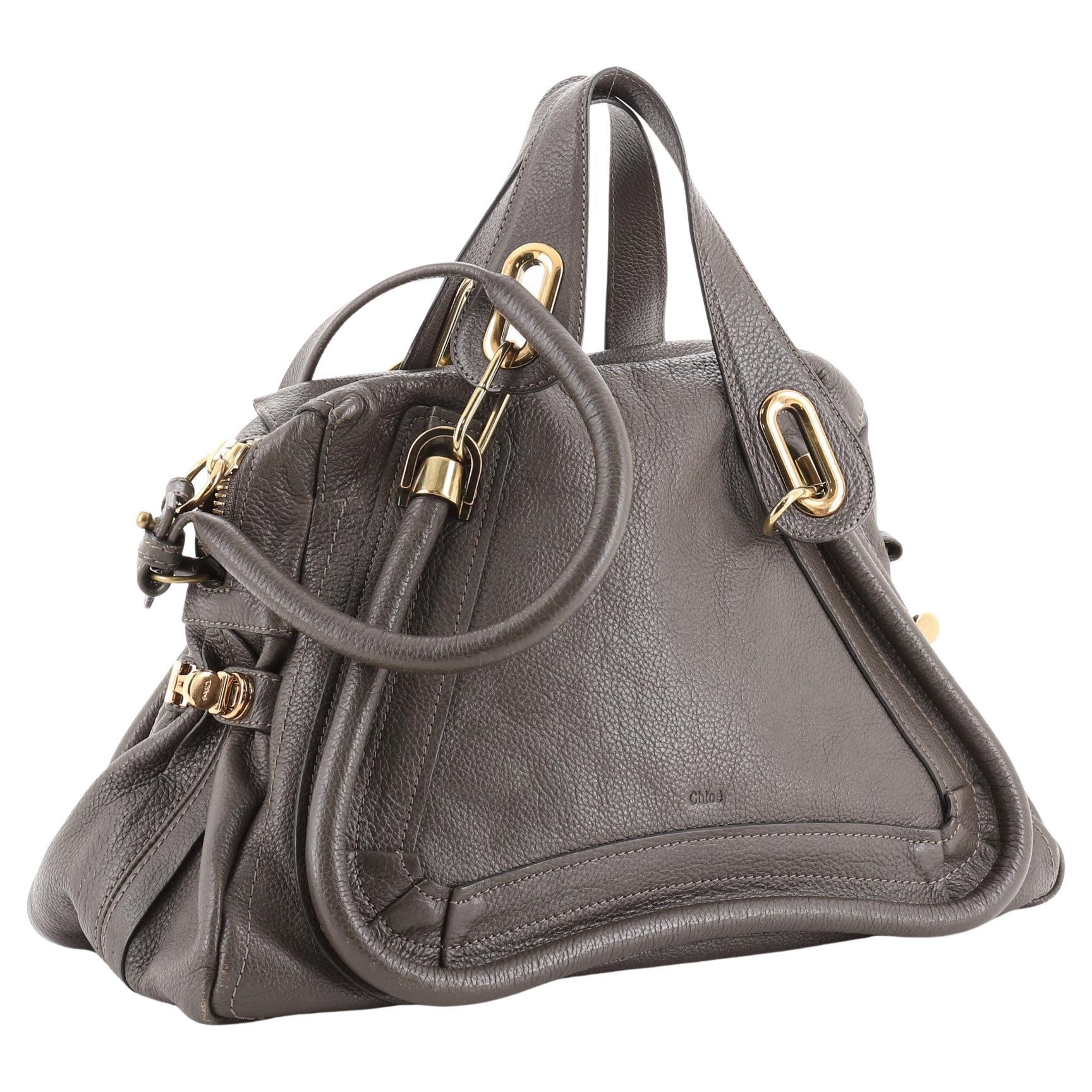 Taschen Handtaschen Chloé Chloe Paraty Leather Handbag 