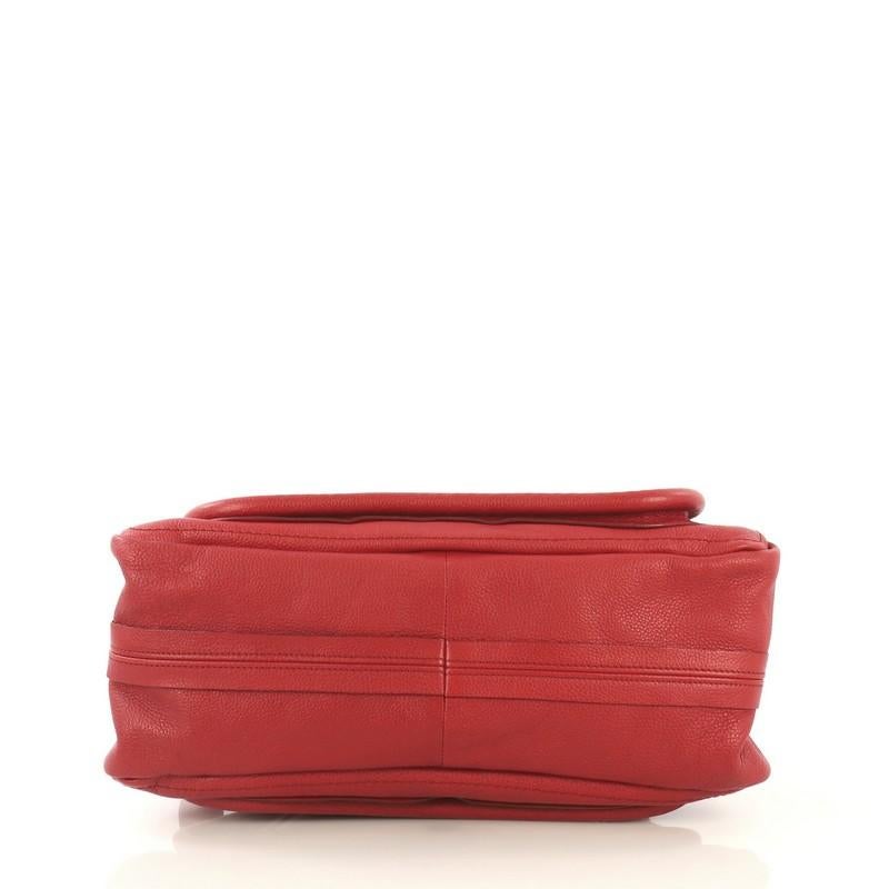 Chloe Paraty Top Handle Bag Leather Medium In Good Condition In NY, NY