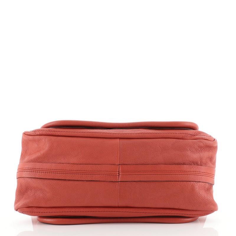 Chloe Paraty Top Handle Bag Leather Medium In Good Condition In NY, NY
