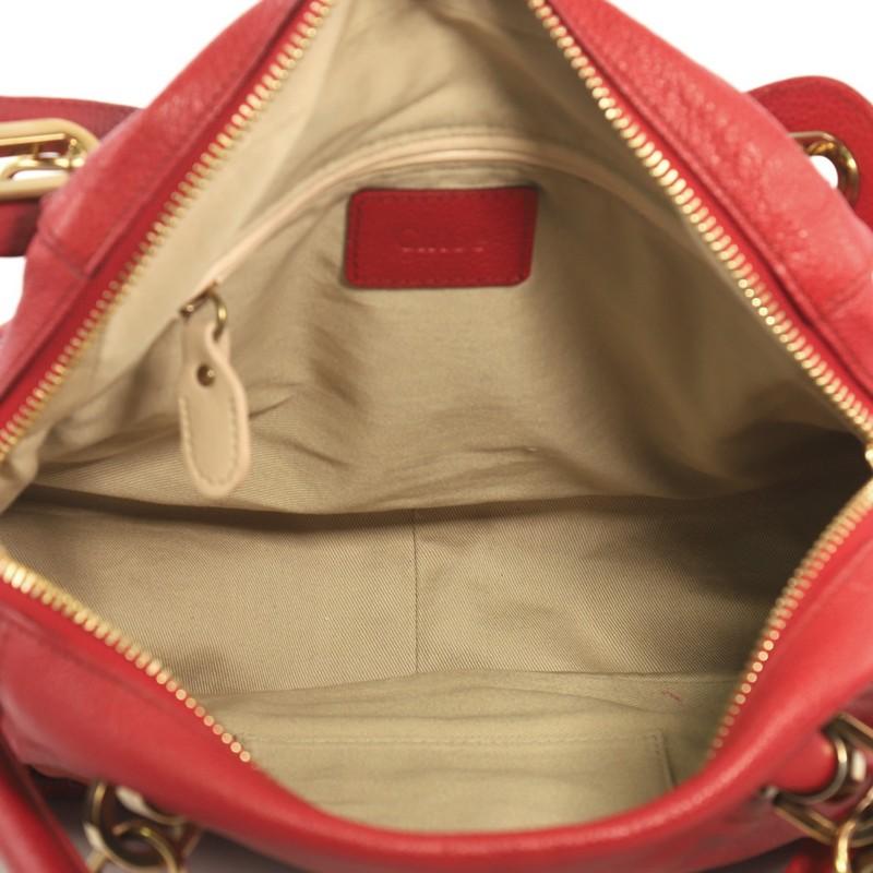 Women's or Men's Chloe Paraty Top Handle Bag Leather Medium