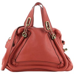 Chloe Paraty Top Handle Bag Leather Medium