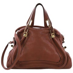 Chloe Paraty Top Handle Bag Leather Medium