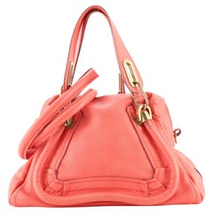 Chloe Paraty Top Handle Bag Leather Small