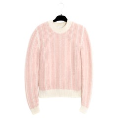 Chloé PE14 Pull XS Felt Like Pink Cotton Angora Bulky Sweater US4 Chloe