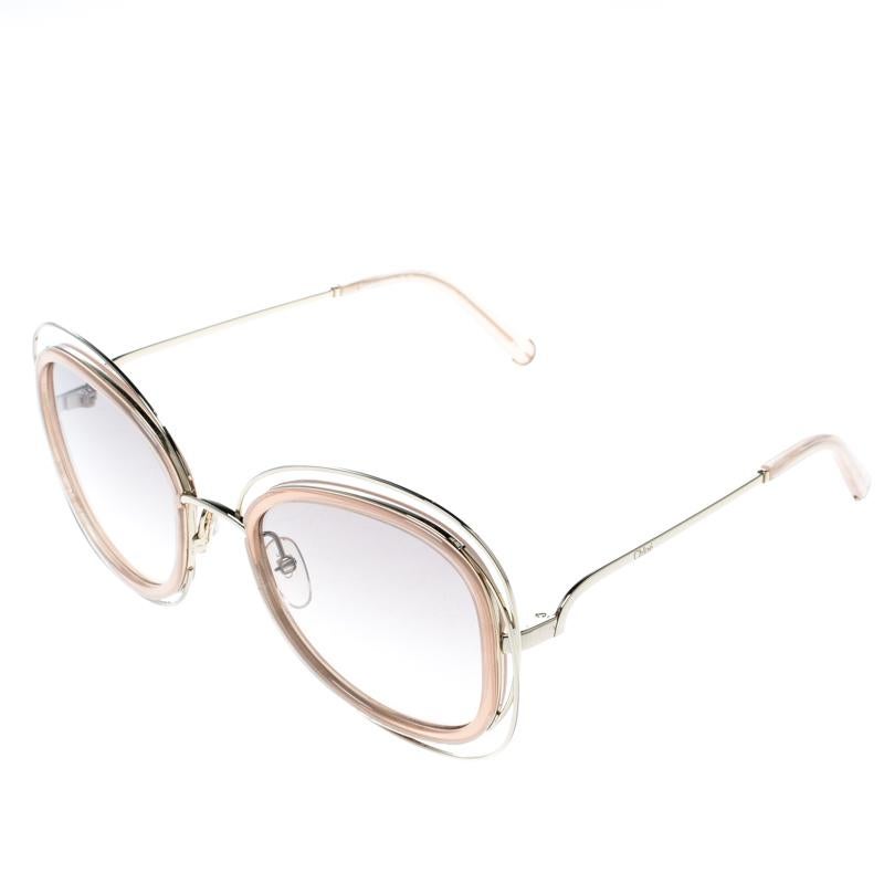 chloe carlina square sunglasses