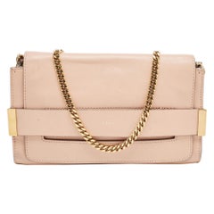 Chloe Peach Leather Elle Shoulder Bag Chloe Peach Leather Elle Shoulder Bag
