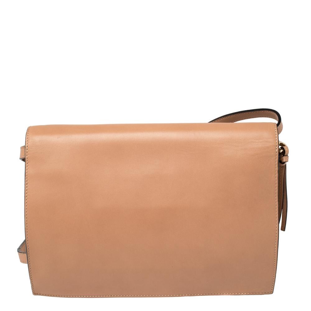 peach crossbody bag