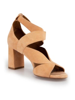 Chloé Peach Suede D‚ÄôOrsay Sandals Size IT 36