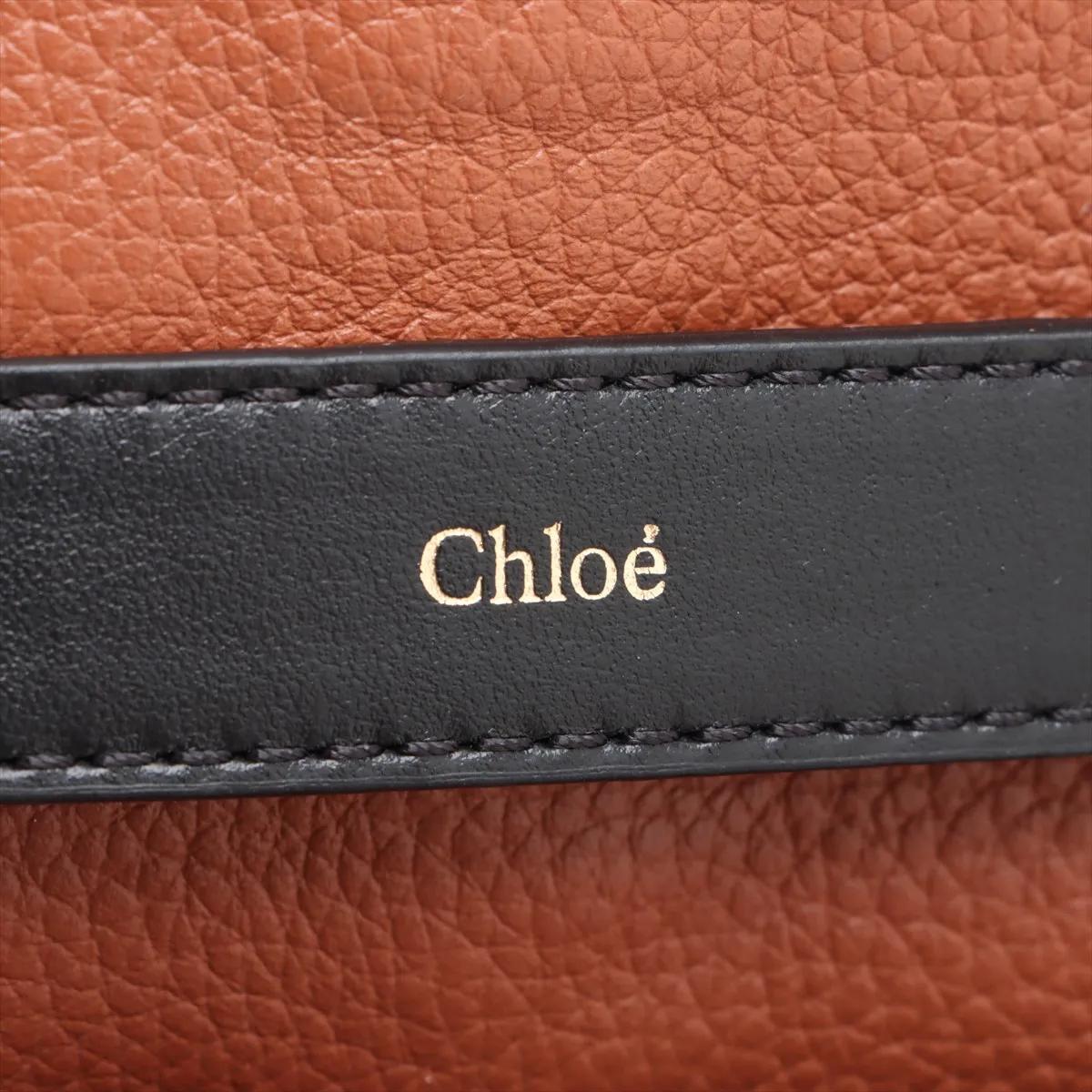 Chloe Penelope Leather Two-Way Shoulder Bag Beige (Sac à bandoulière en cuir) en vente 7