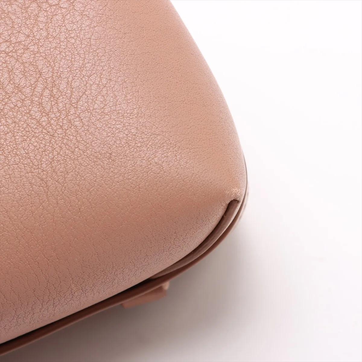 Chloe Penelope Leather Two-Way Shoulder Bag Beige (Sac à bandoulière en cuir) en vente 9