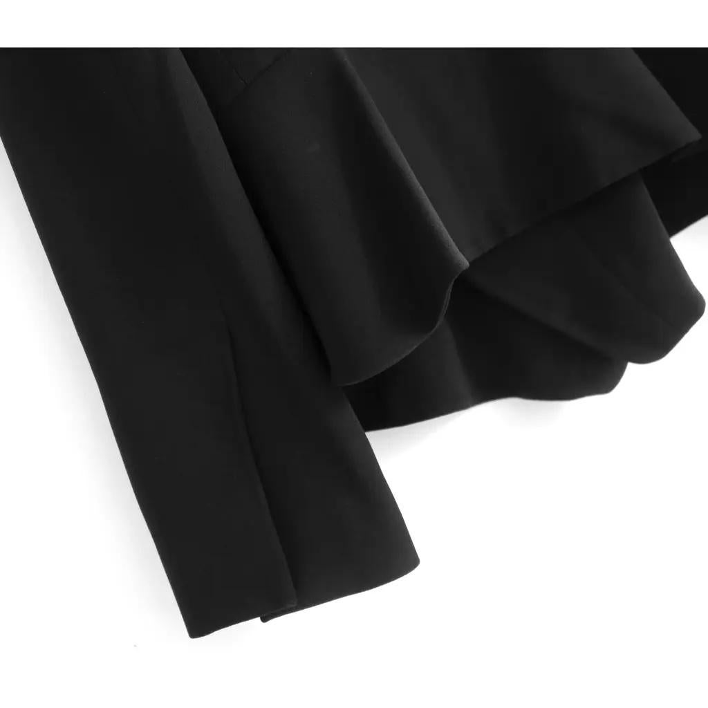 Chloe Peplum Hem Black Jacket In Good Condition For Sale In London, GB