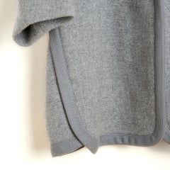 Chloé PF16 Manteau FR34/40 Grey Wool Oversize Coat US4/10 Chloe