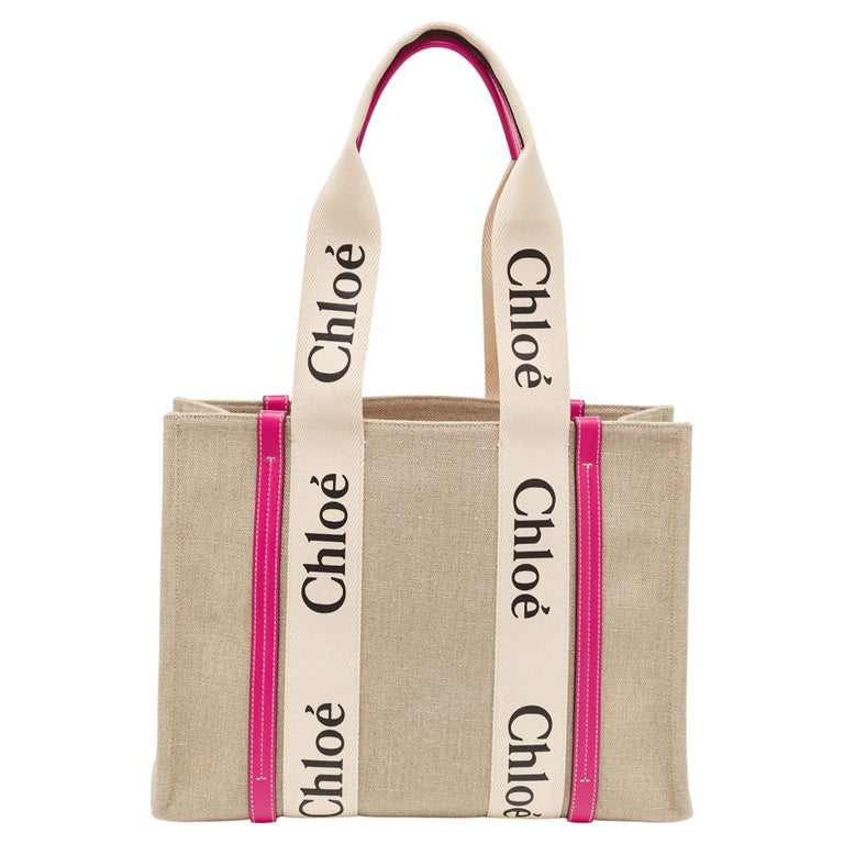 Medium woody canvas tote clearance