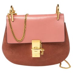 Blush Chloe Small Leather Crossbody Bag For Sale at 1stDibs