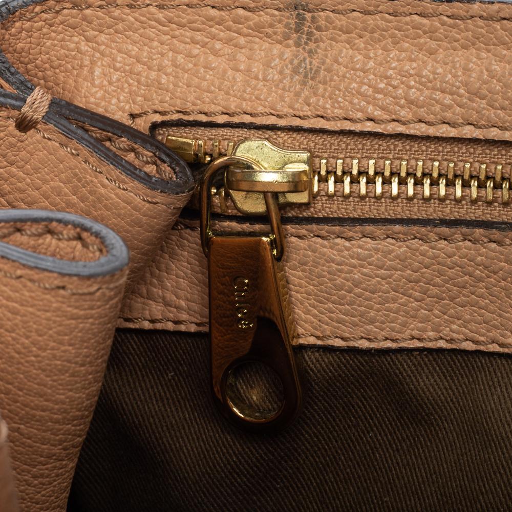 Chloe Pink Leather Elsie Satchel 1