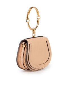 Chloé Pink Leather Nile Top Handle Bag