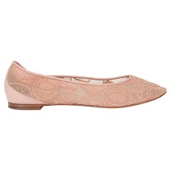 CHLOE Rosa Tea 2020 LAUREN LACE Ballerine Scarpe 37