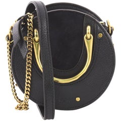Chloe Pixie Bag Leather with Suede Mini