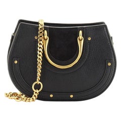 Chloe Pixie Belt Bag Leather and Suede Mini