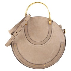 Chloe Pixie Crossbody Bag Leather and Suede Medium