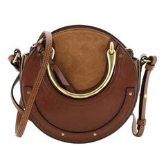 Chloe Pixie Crossbody Bag Leather And Suede Small 