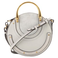 Chloe Pixie Crossbody Bag Leather and Suede Small