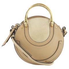 Chloe Pixie Crossbody Bag Leather and Suede Small